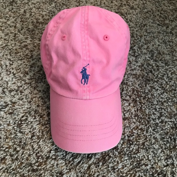 pink ralph lauren hat